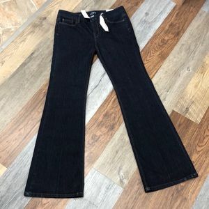Ann Taylor loft modern flare jeans trouser size 8